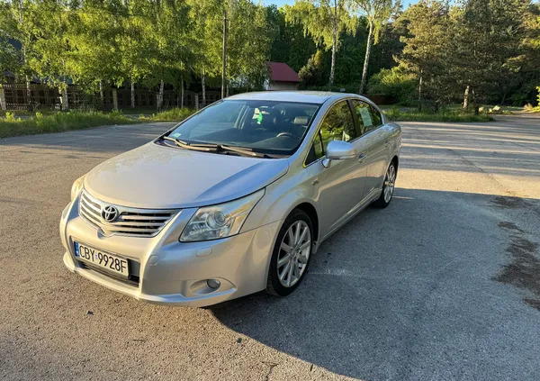 toyota avensis kujawsko-pomorskie Toyota Avensis cena 25500 przebieg: 163429, rok produkcji 2009 z Bydgoszcz